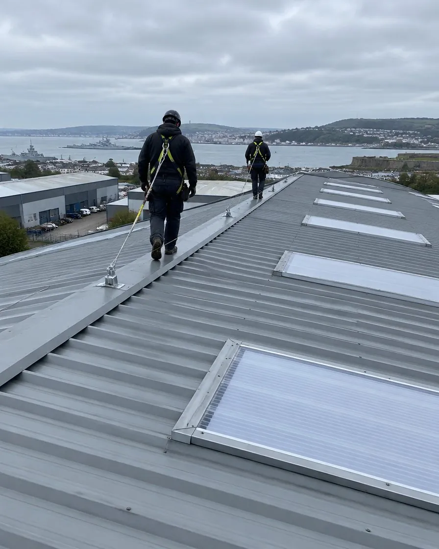 Commercial roofing in St Columb Major