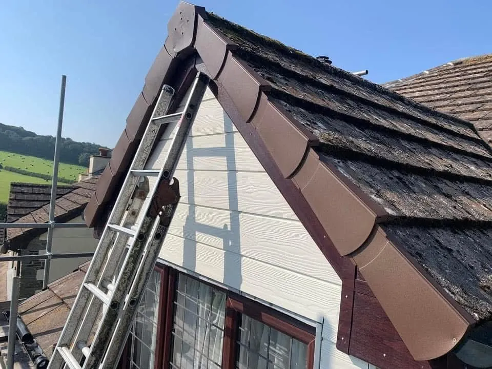 New fascias, bargeboards and guttering in St Columb Major