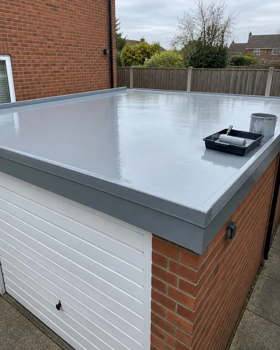 GRP fibreglass roofing in St Columb Major