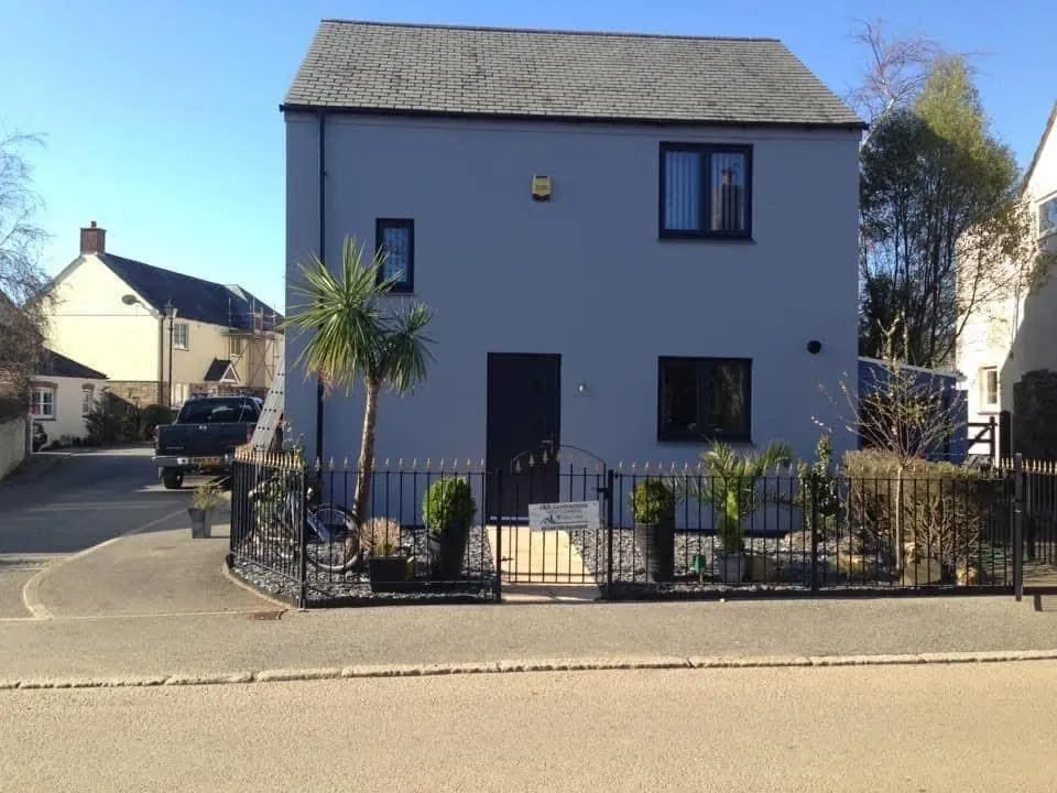 Finished exterior painting and roofline work in St Columb Major